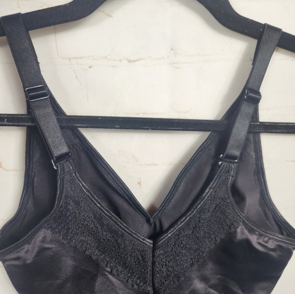Ruby Ribbon Full Support & Compression Shapewear Pin-Up Lace Cami Espresso 32 XS - Picture 7 of 13